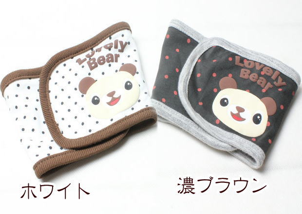 画像: 【訳あり】【ミスプリント有】【400円】水玉Bearちゃんのマナーベルト【RedＷave】【メール便OK】