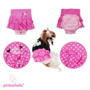 画像4: 【在庫限りsale】【M】【L】【メール便無料】エンジェルスカート＆マナーパンツ ピンク【Pinkaholic】 